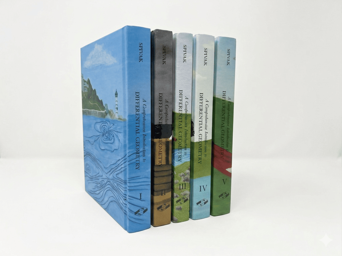 A Comprehensive Introduction to Differential Geometry, complete five-volume set by Michael Spivak