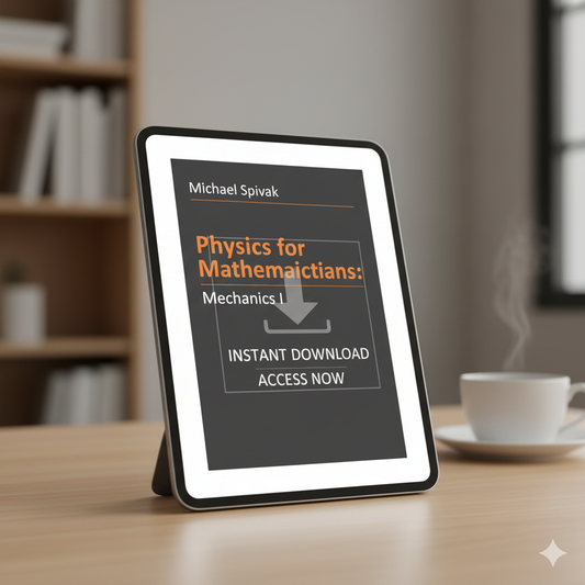 Instant Access to Rigor: Physics for Mathematicians Digital Edition is Now Available