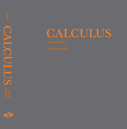 Front cover of Calculus, 4th Edition by Michael Spivak, a hardcover book