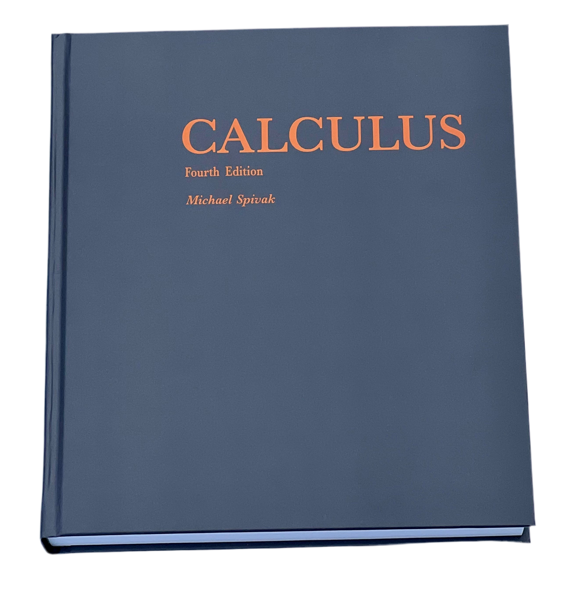 Front cover of a real book copy of Calculus 4th Edition by Michael Spivak, Hardcover