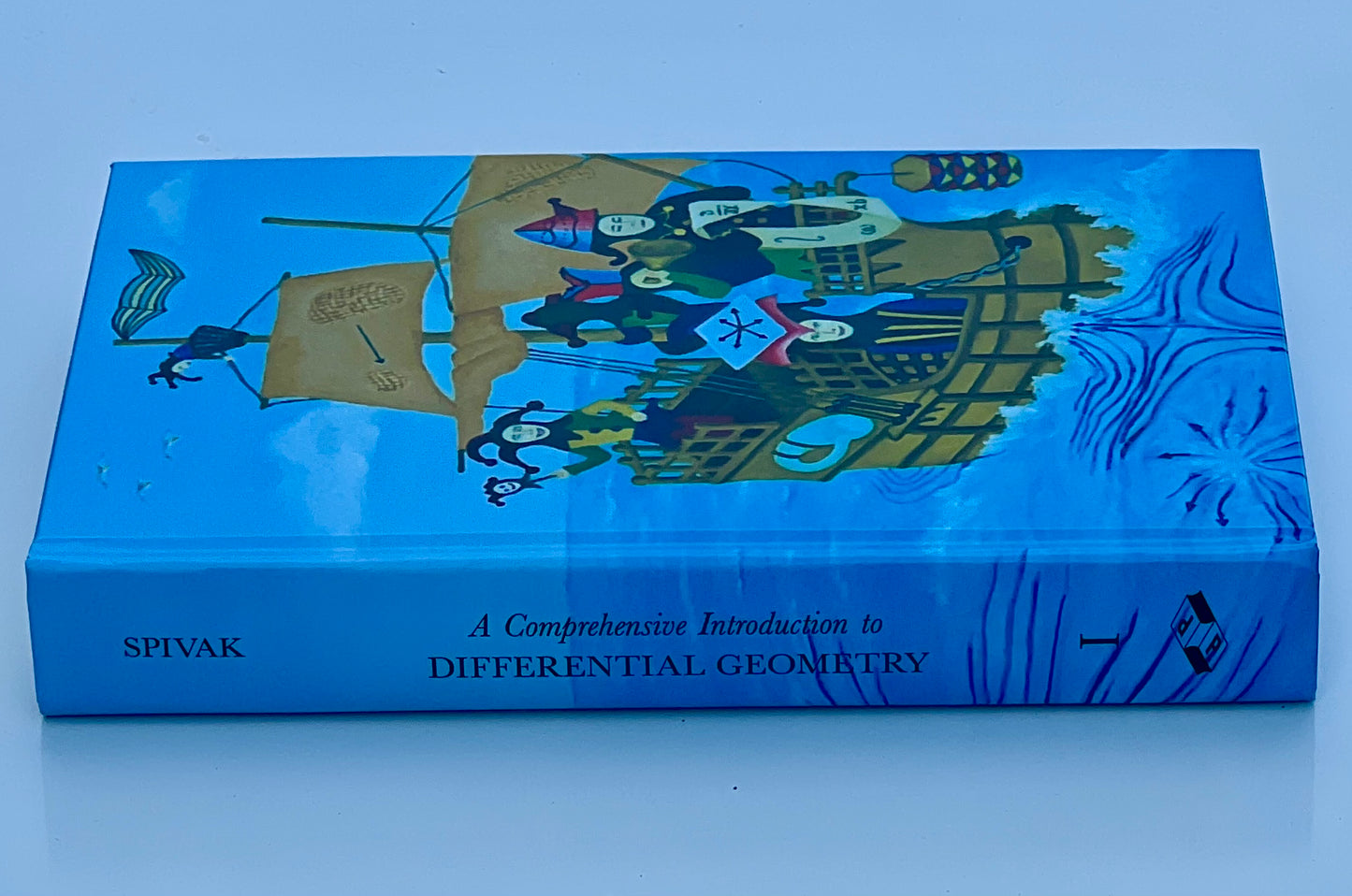 The book's spine, showing the author name 'Spivak' and the title.